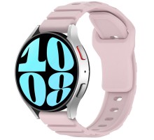 Силіконовий ремінець Defense для Smart Watch 20mm Light Pink