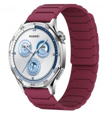 Ремінець Dual-color Magnetic для Smart Watch 20mm Wine red