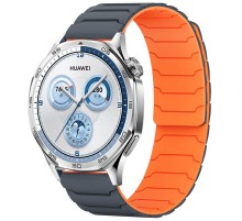 Ремінець Dual-color Magnetic для Smart Watch 22mm Grey / Orange