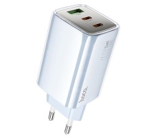 МЗП Hoco N49 Glorious PD65W (1USB-A/2C) Blue