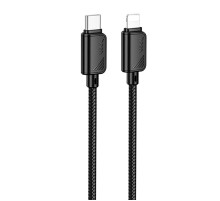 Дата кабель Hoco X113 Beneficio Type-C to Lightning (1m) Black