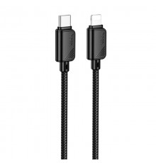 Дата кабель Hoco X113 Beneficio Type-C to Lightning (1m) Black