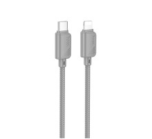 Дата кабель Hoco X113 Beneficio Type-C to Lightning (1m) Gray