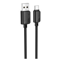 Дата кабель Hoco X113 Beneficio USB to Type-C (1m) Black