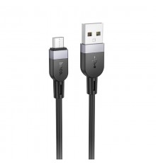 Дата кабель Hoco X109 Energy silicone USB to MicroUSB (1m) Black