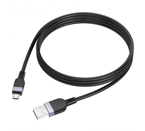 Дата кабель Hoco X109 Energy silicone USB to MicroUSB (1m) Black