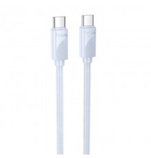 Дата кабель Hoco X114 Energy Type-C to Type-C 60W (1m) Blue