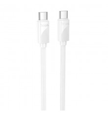 Дата кабель Hoco X114 Energy Type-C to Type-C 60W (1m) White