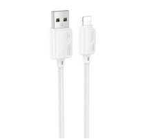 Дата кабель Hoco X113 Beneficio USB to Lightning (1m) White