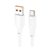 Дата кабель Hoco X93 Force USB to Type-C 27W (1m) White