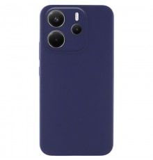 Чохол Silicone Cover Lakshmi Full Camera (AAA) для Xiaomi Redmi Note 14 4G (Int. version) Темно-синій / Midnight blue