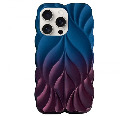 TPU чохол Leaf для Apple iPhone 15 Pro Max (6.7") Navy Blue / Plum TPU чохол Leaf для Apple iPhone 15 Pro Max (6.7") Navy Blue / Plum