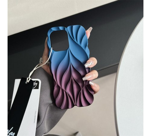 TPU чохол Leaf для Apple iPhone 15 Pro Max (6.7") Navy Blue / Plum TPU чохол Leaf для Apple iPhone 15 Pro Max (6.7") Navy Blue / Plum