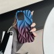 TPU чохол Leaf для Apple iPhone 16 Pro (6.3") Navy Blue / Plum