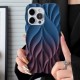 TPU чохол Leaf для Apple iPhone 16 Pro (6.3") Navy Blue / Plum