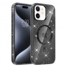 Чохол TPU Eclipse Sparkle (MagFit) для Apple iPhone 11 (6.1") Black