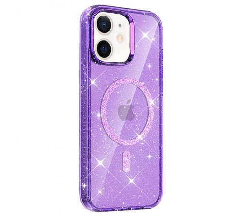 Чохол TPU Eclipse Sparkle (MagFit) для Apple iPhone 11 (6.1") Purple Чохол TPU Eclipse Sparkle (MagFit) для Apple iPhone 11 (6.1") Purple