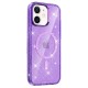 Чохол TPU Eclipse Sparkle (MagFit) для Apple iPhone 11 (6.1") Purple