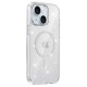 Чохол TPU Eclipse Sparkle (MagFit) для Apple iPhone 14 / 13 (6.1") Clear