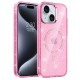 Чохол TPU Eclipse Sparkle (MagFit) для Apple iPhone 14 / 13 (6.1") Pink
