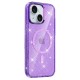 Чохол TPU Eclipse Sparkle (MagFit) для Apple iPhone 14 / 13 (6.1") Purple