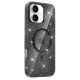 Чохол TPU Eclipse Sparkle (MagFit) для Apple iPhone 16 (6.1") Black