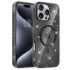 Чохол TPU Eclipse Sparkle (MagFit) для Apple iPhone 16 Pro (6.3") Black