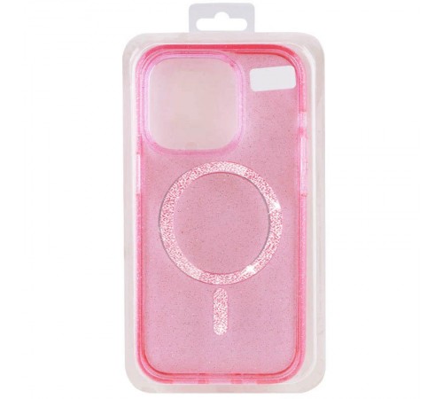 Чохол TPU Eclipse Sparkle (MagFit) для Apple iPhone 16 Pro (6.3") Pink Чохол TPU Eclipse Sparkle (MagFit) для Apple iPhone 16 Pro (6.3") Pink