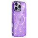 Чохол TPU Eclipse Sparkle (MagFit) для Apple iPhone 16 Pro (6.3") Purple