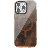 Чохол TPU Shiny Mountain (MagFit) для Apple iPhone 14 Pro Max (6.7") Chocolate