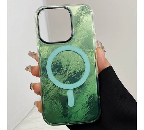 Чохол TPU Shiny Mountain (MagFit) для Apple iPhone 14 Pro Max (6.7") Green Чохол TPU Shiny Mountain (MagFit) для Apple iPhone 14 Pro Max (6.7") Green