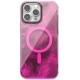 Чохол TPU Shiny Mountain (MagFit) для Apple iPhone 14 Pro Max (6.7") Pink