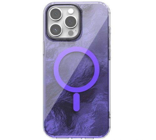 Чохол TPU Shiny Mountain (MagFit) для Apple iPhone 14 Pro Max (6.7") Purple Чохол TPU Shiny Mountain (MagFit) для Apple iPhone 14 Pro Max (6.7") Purple