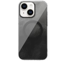 Чохол TPU Shiny Mountain (MagFit) для Apple iPhone 15 (6.1") Black