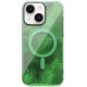 Чохол TPU Shiny Mountain (MagFit) для Apple iPhone 15 (6.1") Green