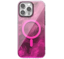 Чохол TPU Shiny Mountain (MagFit) для Apple iPhone 15 Pro (6.1") Pink