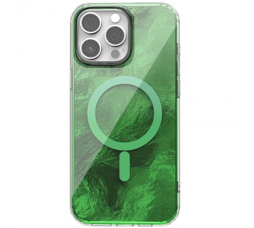 Чохол TPU Shiny Mountain (MagFit) для Apple iPhone 15 Pro Max (6.7") Green Чохол TPU Shiny Mountain (MagFit) для Apple iPhone 15 Pro Max (6.7") Green