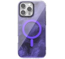 Чохол TPU Shiny Mountain (MagFit) для Apple iPhone 16 Pro Max (6.9") Purple