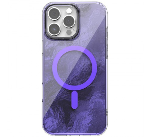 Чохол TPU Shiny Mountain (MagFit) для Apple iPhone 16 Pro Max (6.9") Purple Чохол TPU Shiny Mountain (MagFit) для Apple iPhone 16 Pro Max (6.9") Purple