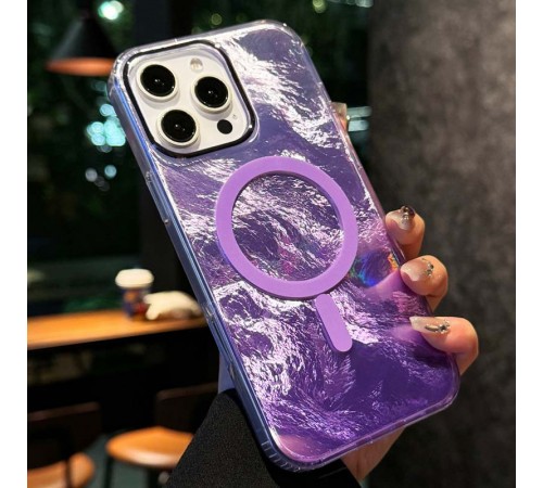 Чохол TPU Shiny Mountain (MagFit) для Apple iPhone 16 Pro Max (6.9") Purple Чохол TPU Shiny Mountain (MagFit) для Apple iPhone 16 Pro Max (6.9") Purple