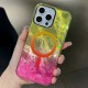 Чохол TPU Shiny Mountain (MagFit) для Apple iPhone 16 Pro Max (6.9") Yellow / Pink