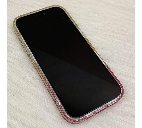 Чохол TPU Shiny Mountain (MagFit) для Apple iPhone 16 Pro Max (6.9") Yellow / Pink Чохол TPU Shiny Mountain (MagFit) для Apple iPhone 16 Pro Max (6.9") Yellow / Pink