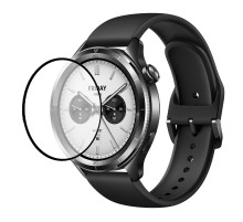 Полімерна плівка 3D (full glue) (тех.пак) для Xiaomi Watch S4 Чорний
