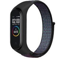 Ремінець Nylon New для Xiaomi Mi Band 3/4/5/6/7 Dark Purple
