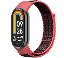 Ремінець Nylon New для Xiaomi Mi Band 8/9 Pomegranate Red