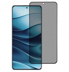 Захисне скло Privacy 5D (тех.пак) для Xiaomi Redmi Note 14 5G / Poco M7 Pro 5G Чорний