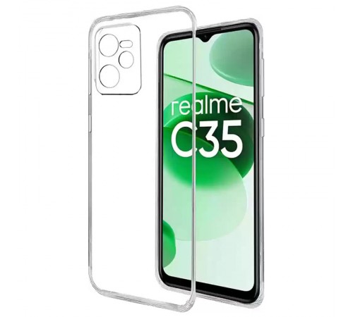 TPU чохол Epic Transparent 1,5mm Full Camera для Realme C35 Безбарвний (прозорий) TPU чохол Epic Transparent 1,5mm Full Camera для Realme C35 Безбарвний (прозорий)
