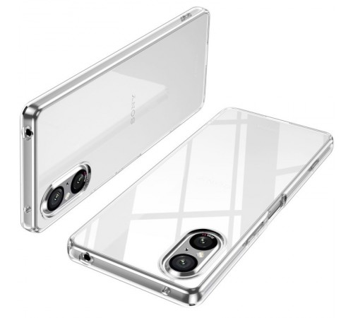 TPU чохол Epic Transparent 1,5mm для Sony Xperia 5 V Безбарвний (прозорий) TPU чохол Epic Transparent 1,5mm для Sony Xperia 5 V Безбарвний (прозорий)