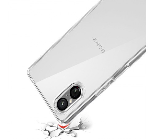 TPU чохол Epic Transparent 1,5mm для Sony Xperia 5 V Безбарвний (прозорий) TPU чохол Epic Transparent 1,5mm для Sony Xperia 5 V Безбарвний (прозорий)
