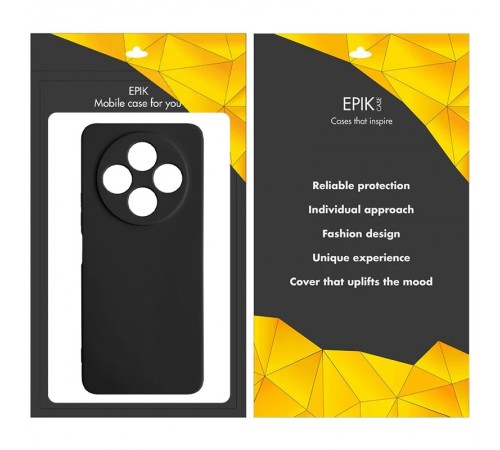 Чохол TPU Epik Black Full Camera для Oppo Reno 12 F 4G/5G Чорний Чохол TPU Epik Black Full Camera для Oppo Reno 12 F 4G/5G Чорний